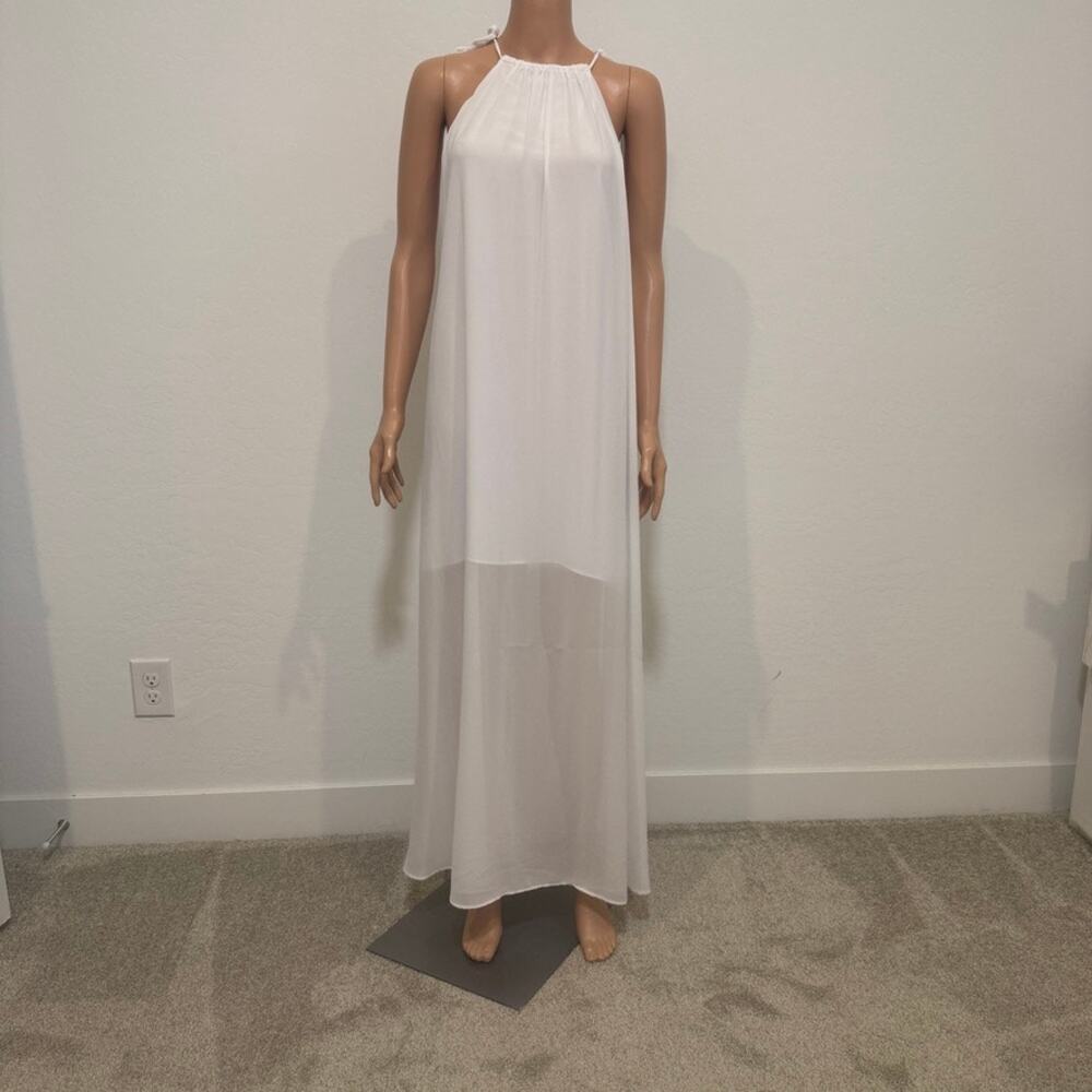 Show me Your Mumu medium adjustable halter tie sheer dress SW 3123 - Picture 9 of 11